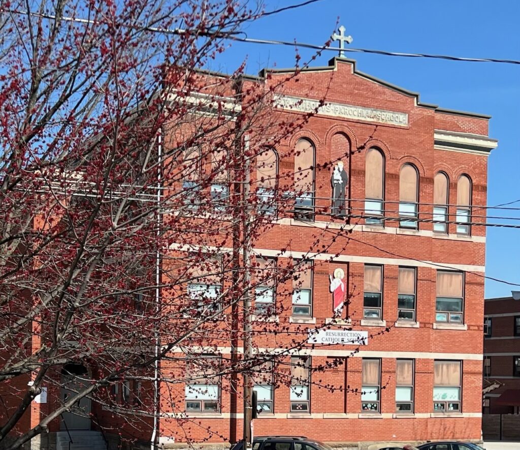 The Resurrection Catholic School building on East Orange Street, Lancaster