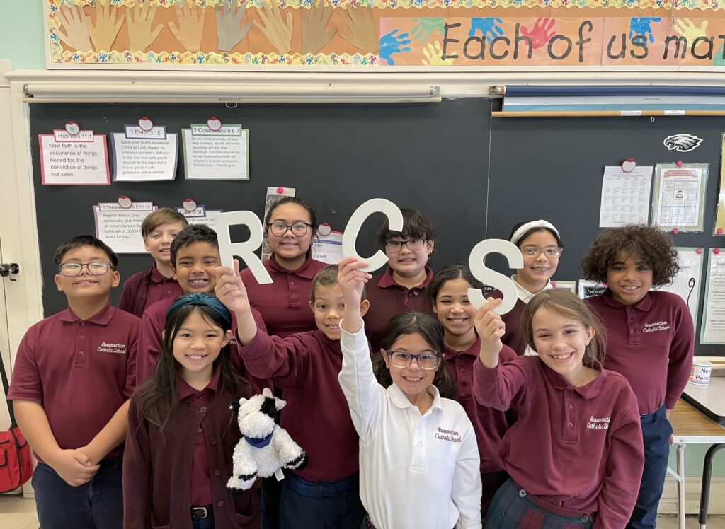 Students together in their classroom